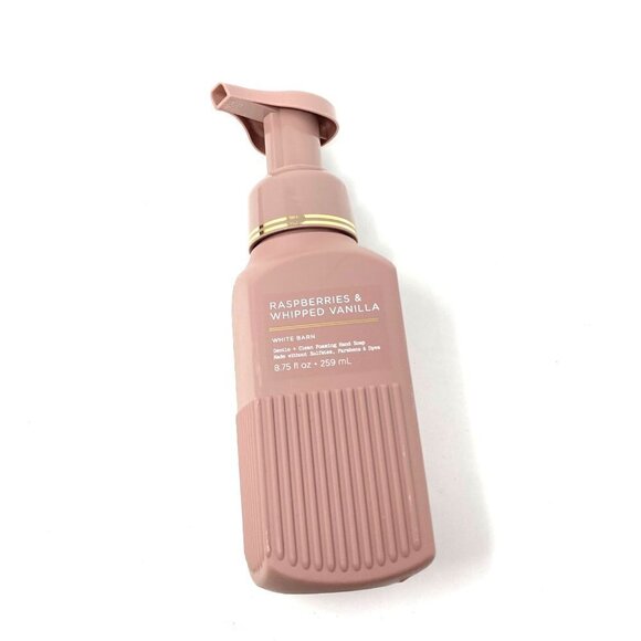 Bath & Body Works Raspberry And Whipped Vanilla Foaming Soap 8.75 Fl Oz - Picture 3 of 4